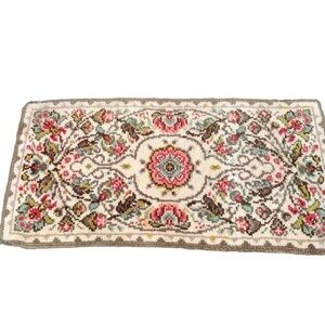 Vintage Shillcraft Latchet Hook Kits Handmade Rug 55” x 28”